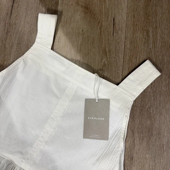 Everlane Off-White Textured Sleeveless Dress - Picture 2 of 7